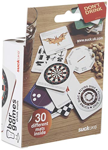 Suck UK - 30 Bar Games Beer Mats | 60 Novelty Drinking Games | Card Game Coaster Set | Party Game Gifts | Bar Accessories | Stag Do Accessories | Family Fun - Image 2