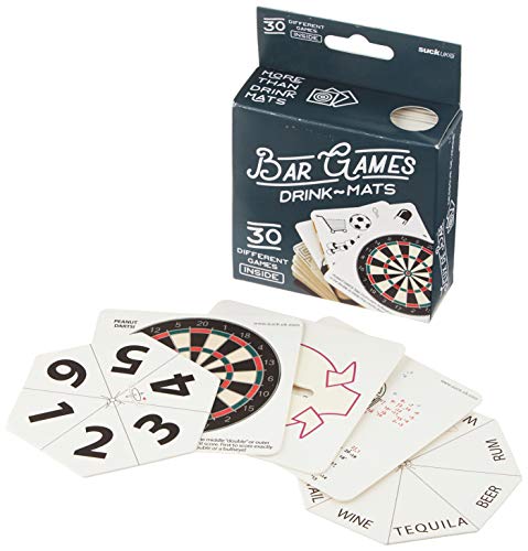 Suck UK - 30 Bar Games Beer Mats | 60 Novelty Drinking Games | Card Game Coaster Set | Party Game Gifts | Bar Accessories | Stag Do Accessories | Family Fun - Image 5