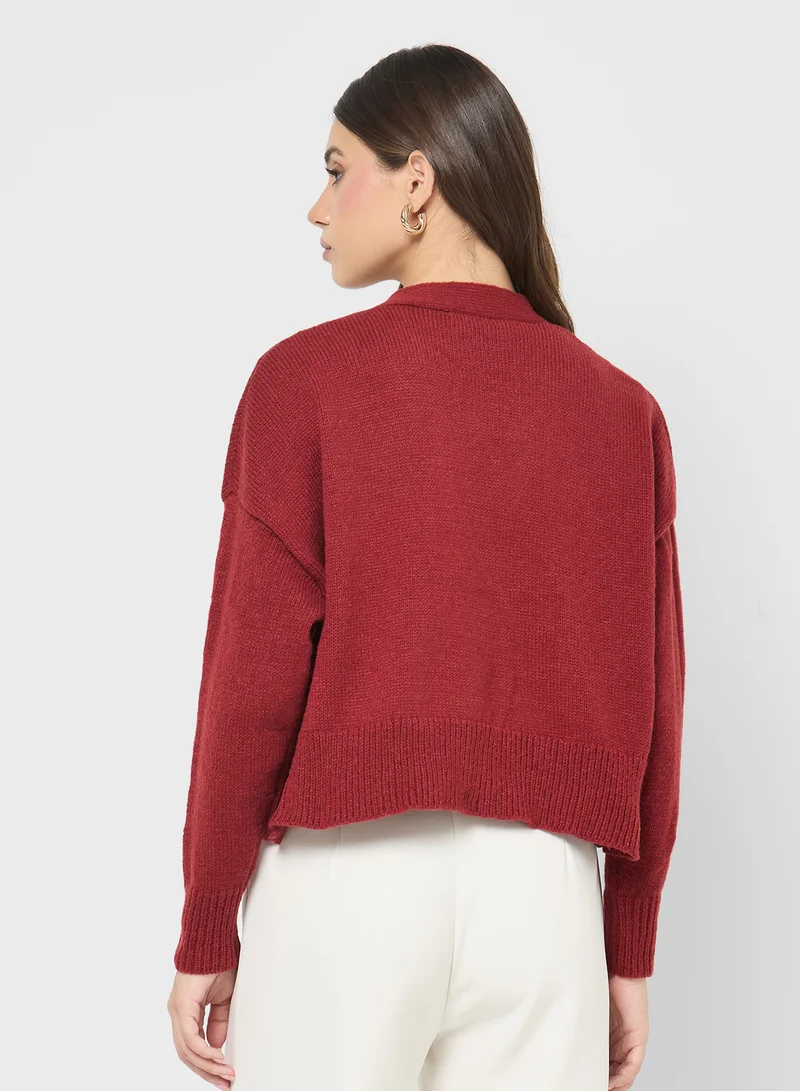 ايلا Claasic Knit  Sweater