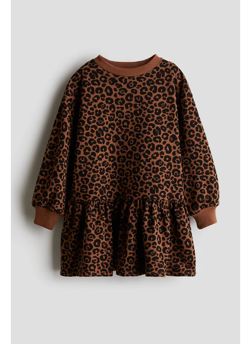 H&M Sweatshirt Dress With A Bow