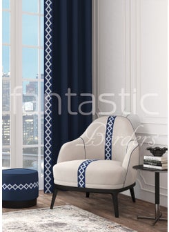 Fantastic Multi-Colored Woven Wide Curtain Border / Accessory (7 Cm. Width - 3.5 Mt. Length)  - Image 2
