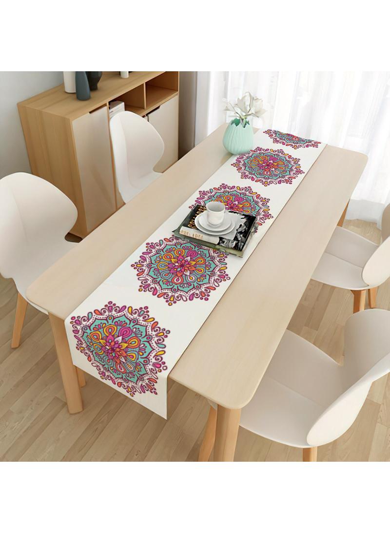 general Eid Mubarak Table Flag Table Runner Ramadan Kareem Table Decorations  Ramadan Decor Sets For Dining Supply - Image 1