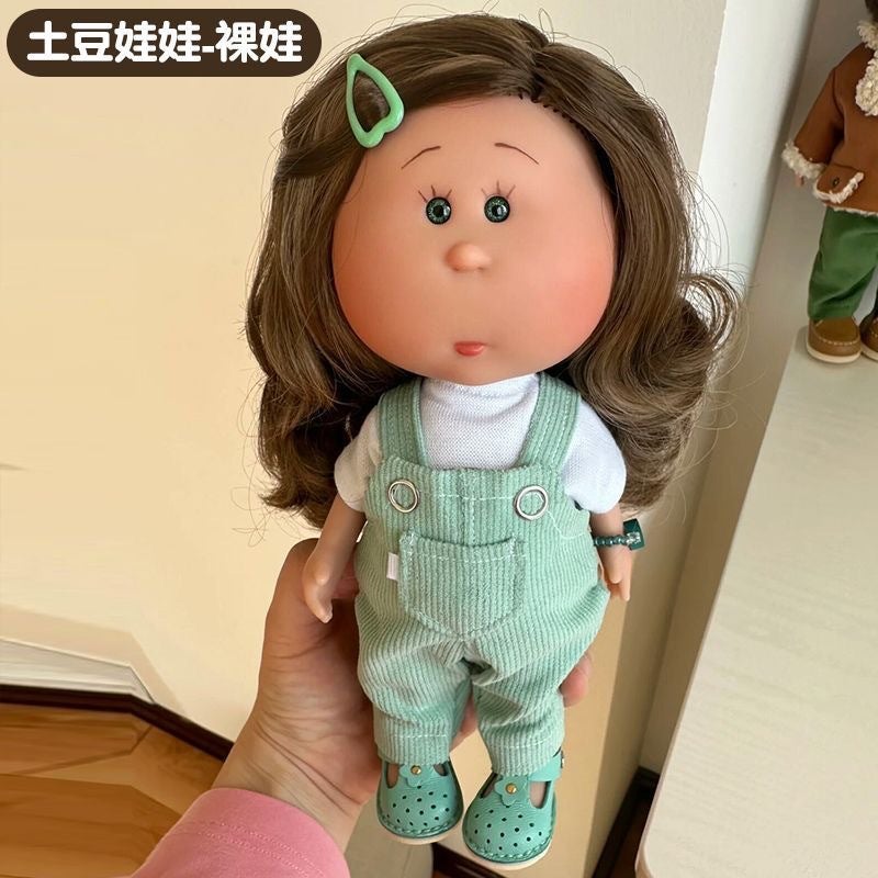دمية البطاطس الإسبانية ميا، طقم دمية عارية، والدورف صناعة يدوية، جسم دمية DIY - Image 2