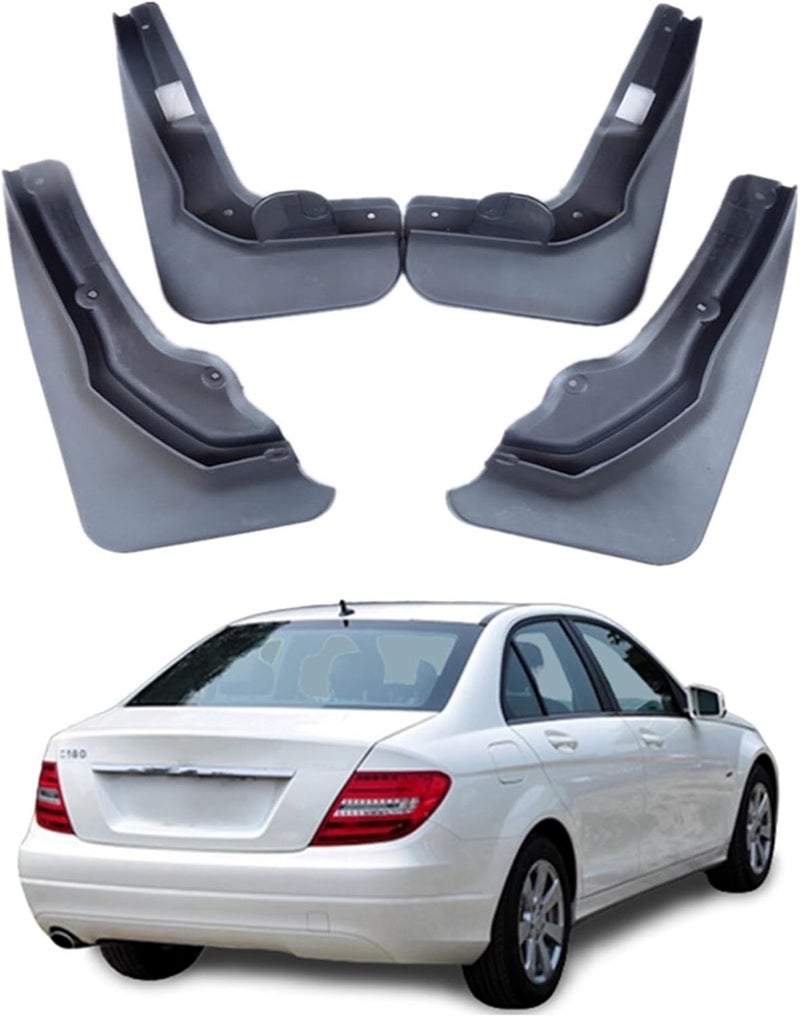 Wivplex Front and Rear Mudguards for Mercedes-Benz C-Class W204 - Image 2