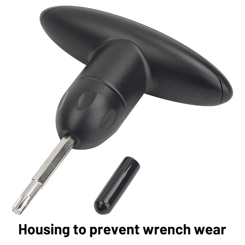 Amviner Golf Driver Wrench Adjustment Tool for Driver Clubs and Fairway Hybrids, Torque Wrench Black - Image 5