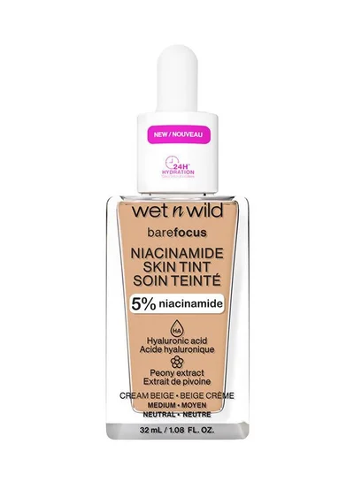 Wet N Wild Wet n wild Bare Focus Niacinamide Skin Tint Cream Beige