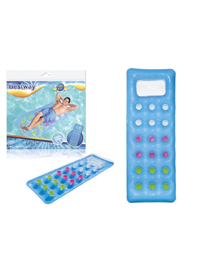Bestway 43040 Inflatable Lounge Mattress – Blue - Image 1