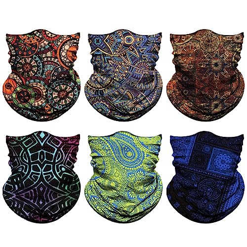 JOEYOUNG Headwear, Bandana, Neck Gaiter Head Wrap Headband Balaclava Magic Scarf - Image 1