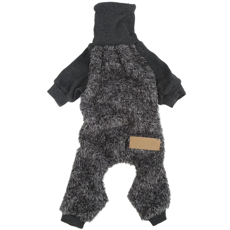 Soft Warm High Neck Dog Knitwear Sweater Elastic Fit Winter Pet Coat Size S - Image 2