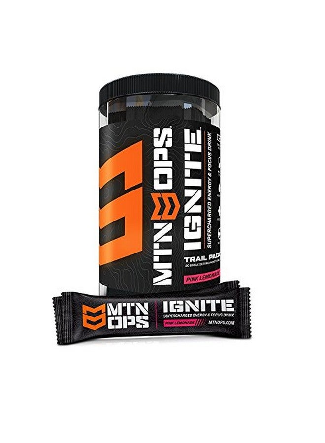 MTN OPS MTN OPS Ignite Supercharged Energy Drink Mix 45-Serving Tub, Pink Lemonade  - Image 4