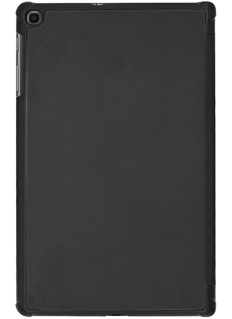 Theodor - Protective Flip Case For Samsung Galaxy Tab A 10.1 (2019) SM-T510 With Trifold Stand Auto Wake Sleep Shockproof Cover Worry less Yoga more copy - Image 1