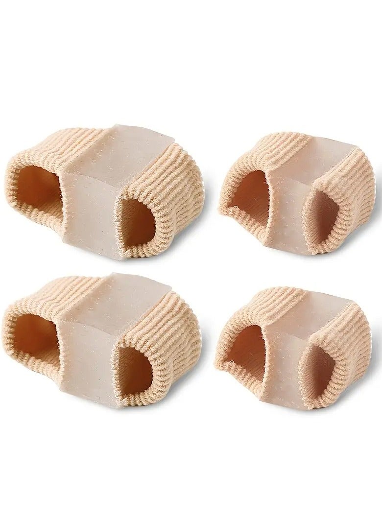 جلوسكي 2 قطعة أدوات العناية بالقدم فاصل اصبع القدم - ليس من السهل ارتداء الأحذية والمشي بعد ارتداء، يوصى باستخدامها عند النوم رقم - Image 4