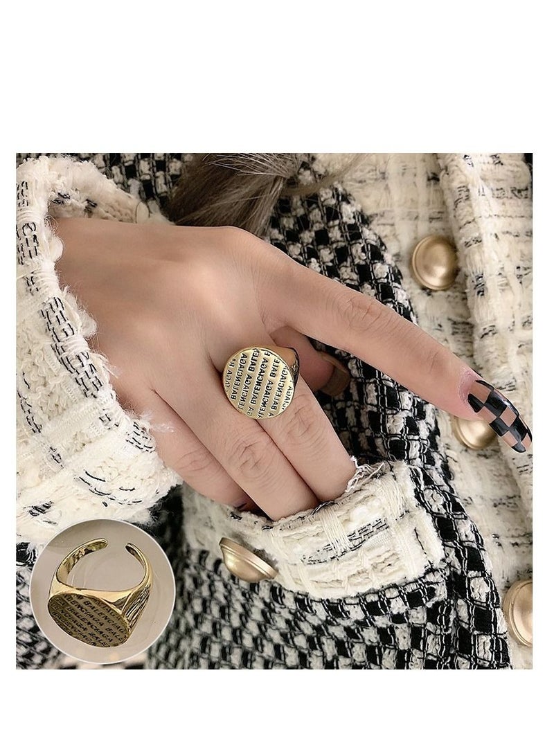 Versatile Drop Glaze Geometric Ring