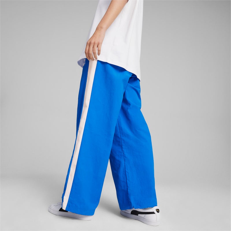PUMA T7 Oversized Mens Blue Track Pants - Image 5