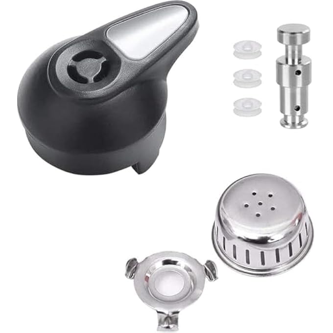 Bukela Steam Valve Pressure Cooker Valve Replacement Part Accessories With 3 Silicone Caps Fit For Instant Pot Lux 5Qt 6 Qt IpLux50 IpLux60 Pressure Cooker Steam - Image 1