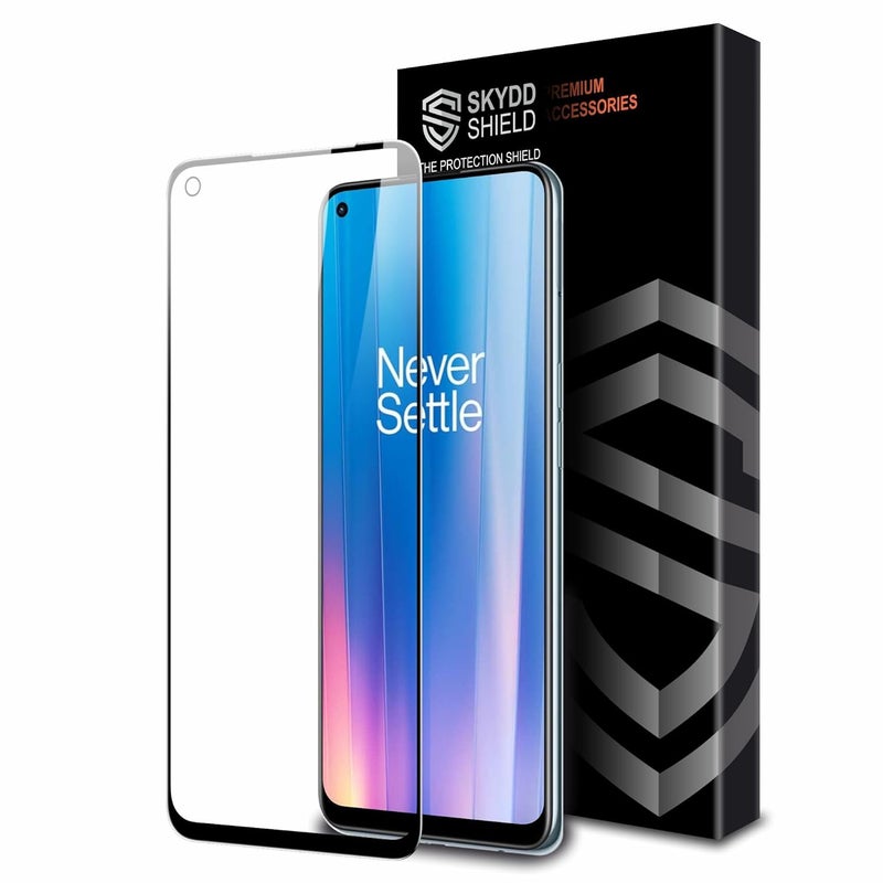 Skyddshield Military-Grade Gorilla Tempered Glass For OnePlus CE 2 (6.43 Inch) With Installation Kit | Edge to Edge Coverage | Black - Image 1