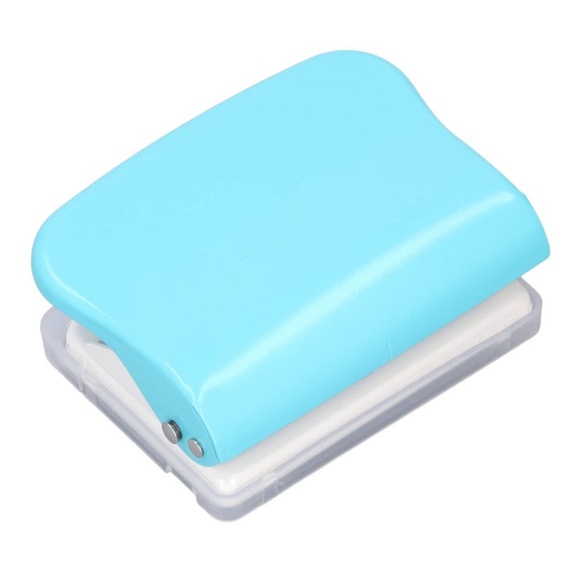 Portable Handheld Spiral Binder Machine For A4 A5 A6 A7 Paper Sizes With Accurate Hole Punching Custom Punching Feature Light Blue - Image 4
