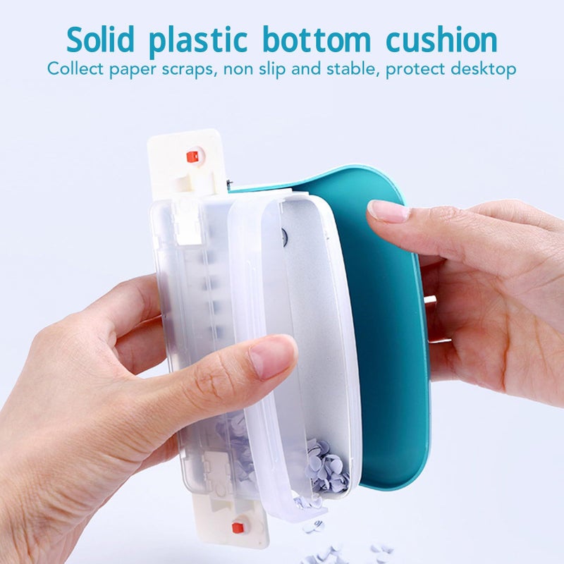 Portable Handheld Spiral Binder Machine For A4 A5 A6 A7 Paper Sizes With Accurate Hole Punching Custom Punching Feature Light Blue - Image 5