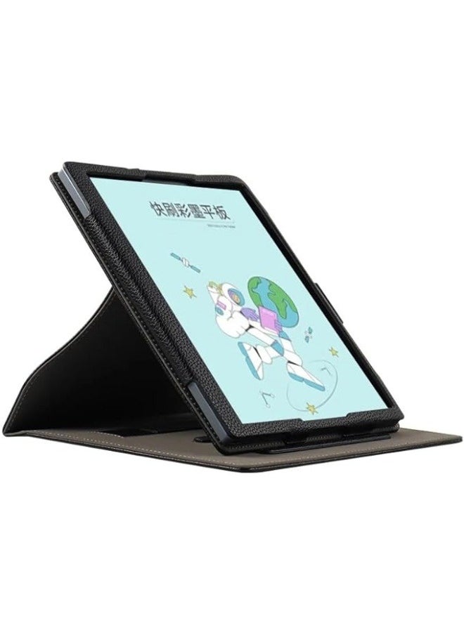 ماركة غير محددة - غطاء الكتاب الإلكتروني التجاري متوافق مع جهاز Onyx Boox Tab Ultra C بشاشة 10.3 بوصة، حافظة محمولة متينة مع إمكانية دوران 360 درجة وإغلاق مغناطيسي لـ Boox Tab Ultra C. - Image 1