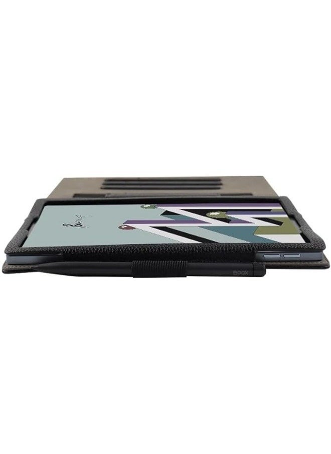 ماركة غير محددة - غطاء الكتاب الإلكتروني التجاري متوافق مع جهاز Onyx Boox Tab Ultra C بشاشة 10.3 بوصة، حافظة محمولة متينة مع إمكانية دوران 360 درجة وإغلاق مغناطيسي لـ Boox Tab Ultra C. - Image 1