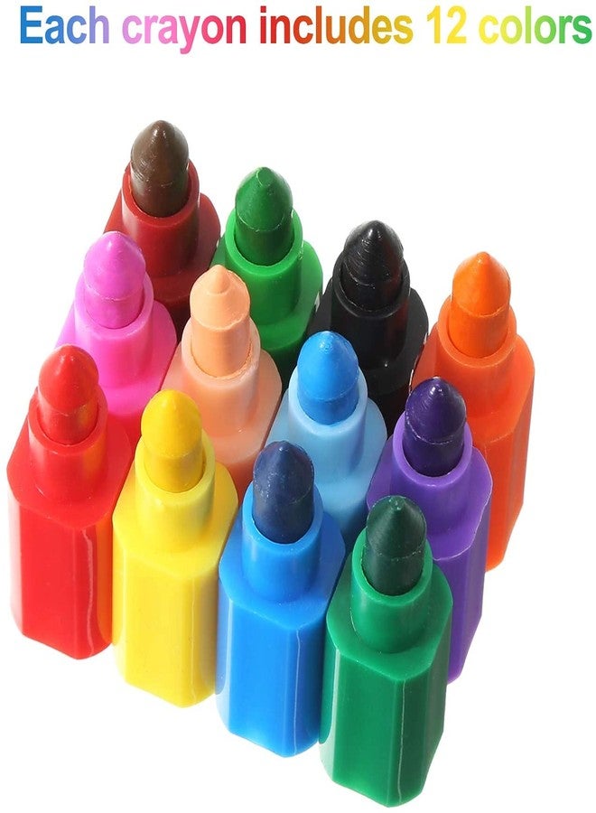 Perpetual Bliss 3 Sticks Pieces Stacking Crayons Buildable Crayons Colorful Crayon for Kids School Office Supplies (Pack Of 3 Sticks) - Image 2