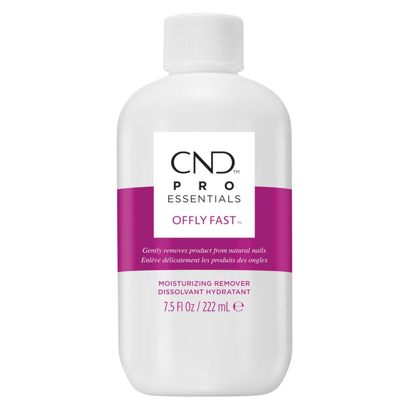 CND Shellac OFFLY FAST Moisturizing Nail Remover (Packaging May Vary), 7.5 fl oz - Image 1