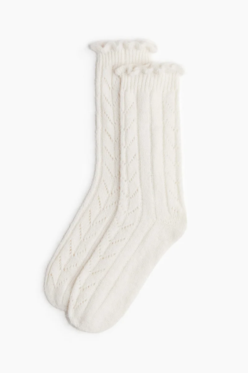 H&M Pointelle-knit socks