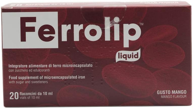 Ferrolip مكمل الحديد السائل بنكهة المانجو فيروليپ - Image 2