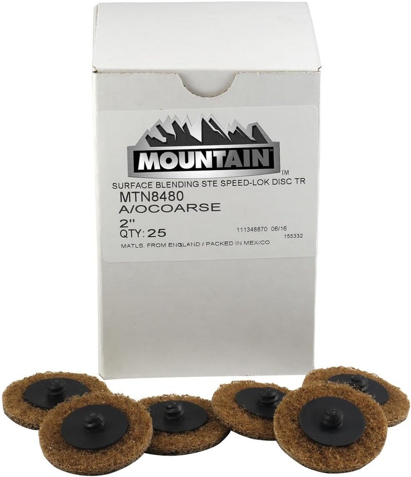 Mountain Mountian 8480 2-Inch Coarse Twist and Lock Style Surface Prep Disc - Image 2