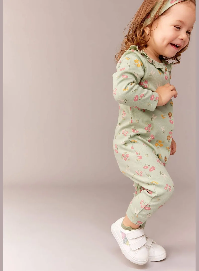 ديفاكتو 2 Pack BabyGirl Baby Neck Knitted Overalls