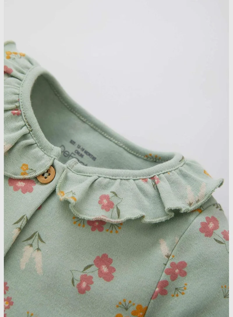 ديفاكتو 2 Pack BabyGirl Baby Neck Knitted Overalls