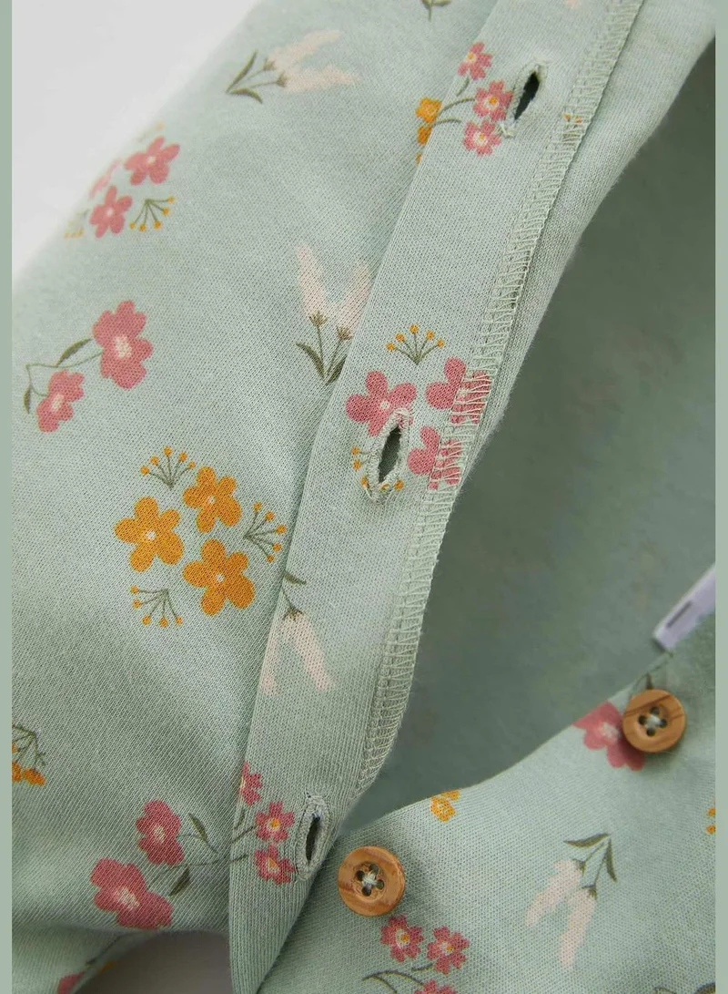 ديفاكتو 2 Pack BabyGirl Baby Neck Knitted Overalls