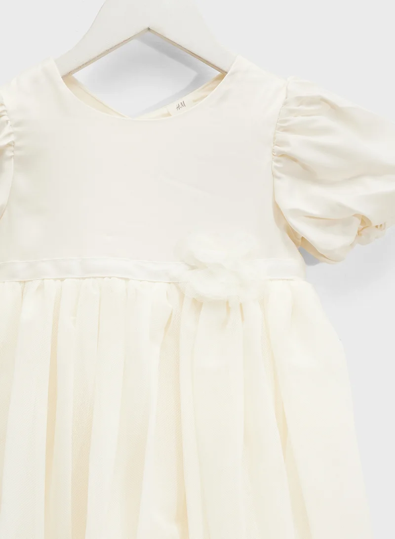H&M Tulle Overlay Dress