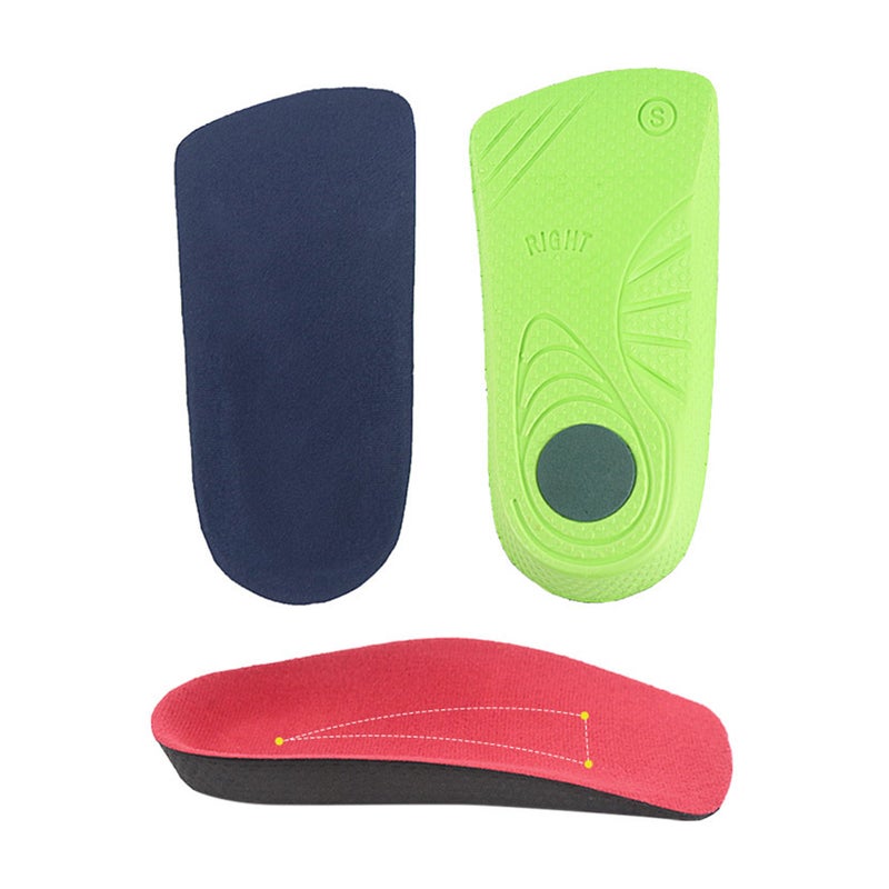 2 Pairs of Damping Insoles Arch Supports Thin Shoe Cushions Shoe Pads for Outdoor Size S - Image 3