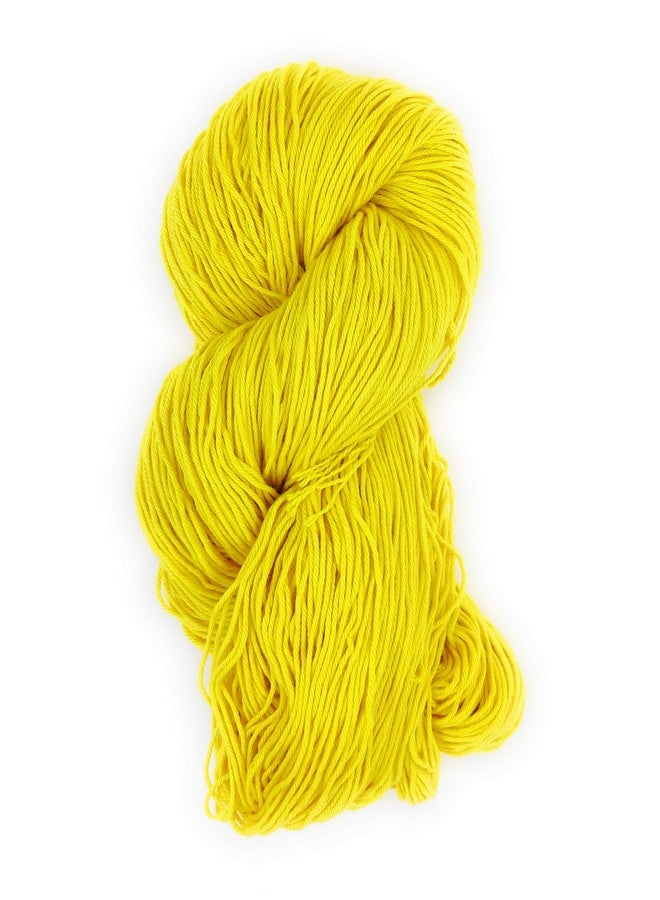 Prapti Handicrafts Prapti handicrafts 4 Ply Yellow Cotton Yarn for Crochet and Knitting, Soft Crosia Threads, 160 Grams Hank, 1 Pack of Cotton Yaran, Suitable for Sweaters, Scarfs, Hat, Baby Clothes and DIY Crafts. - Image 1