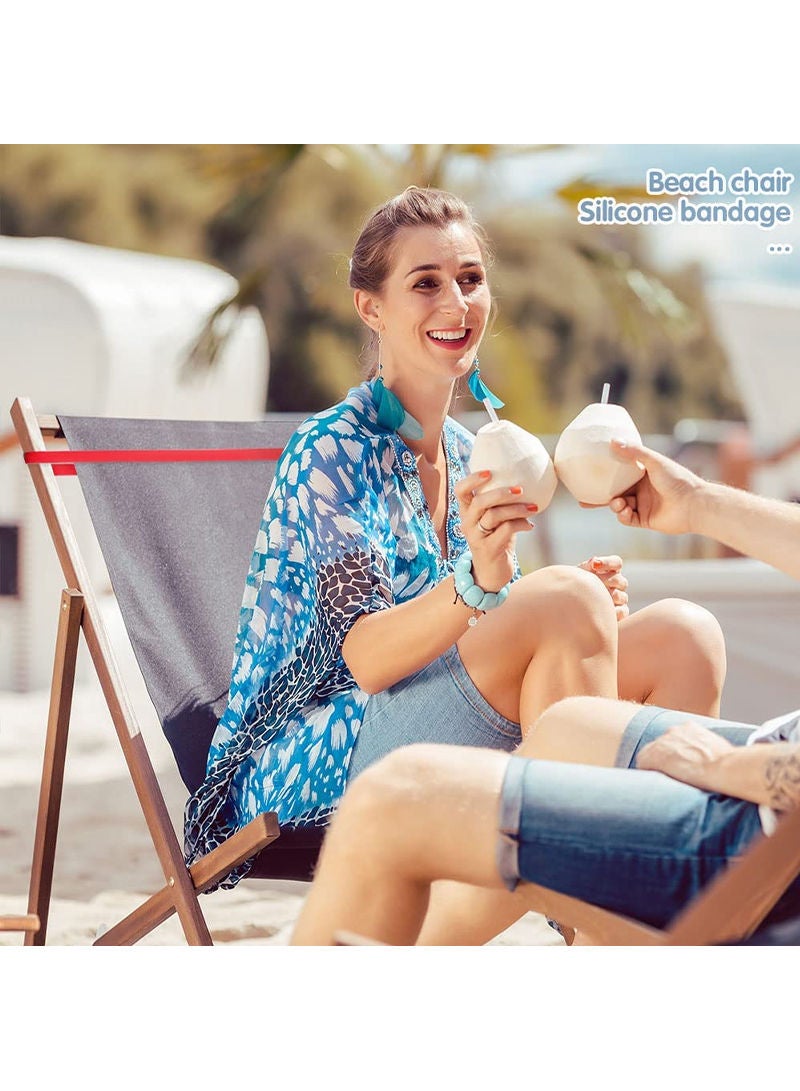 كيدل حلقات السيليكون الملونة مع قوة شد قوية لتثبيت المرونة - Image 3