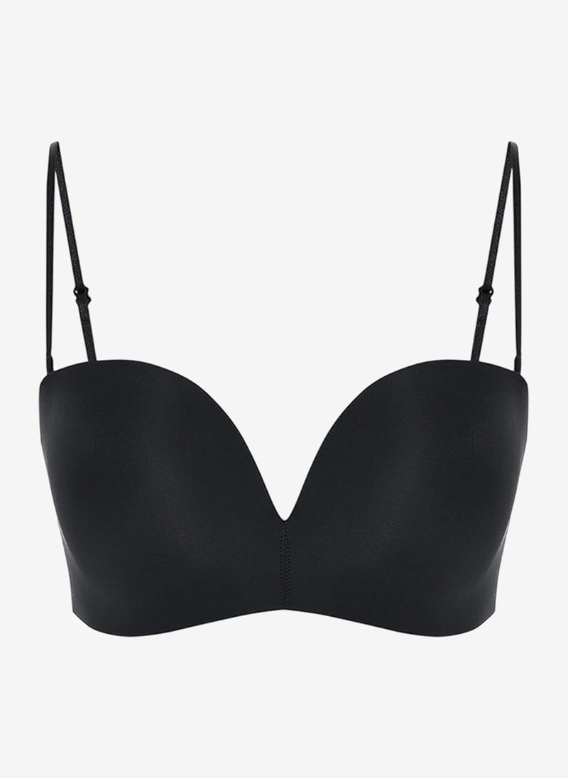 Penti Women Pure Up Black Push Up Wired Padded Bra - Image 5