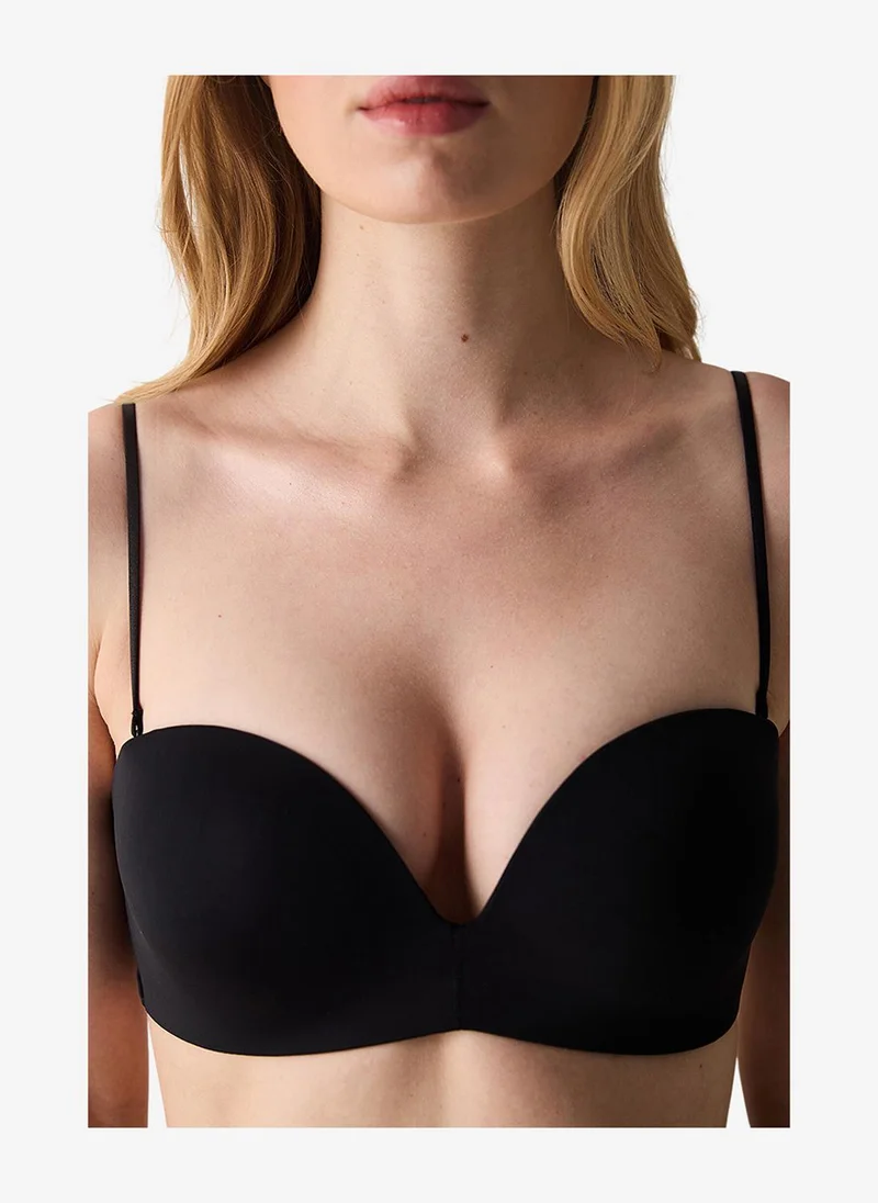 Penti Women Pure Up Black Push Up Wired Padded Bra