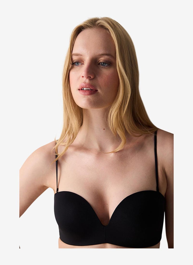 Penti Women Pure Up Black Push Up Wired Padded Bra - Image 1