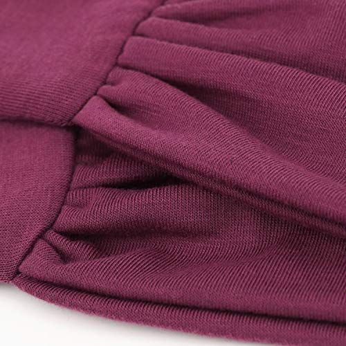 DRESHOW 6 PCS Adjustable Headbands for Women Knotted Headbands Elastic Non-Slip Fashion Hair Bands for Workout Sports Running Yoga - Image 4