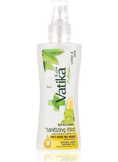 Vatika Naturals Refreshing Hair Sanitizing Mist |Moisturizing Defining Mist |Chemical-Free | No More Oily Hair - 150ml