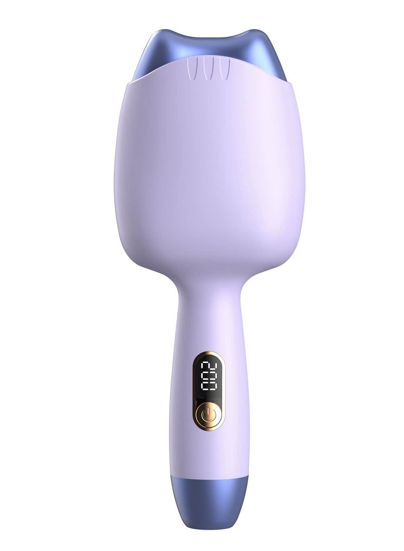 Barakah مكواة تجعيد الشعر 32 مم رول بيضوي أدوات تصفيف الشعر بأمواج لامعة مع تسخين سريع شاشة LED للتحكم في درجة الحرارة أيونات سلبية مضادة للحروق للعناية بشعر النساء - Image 1