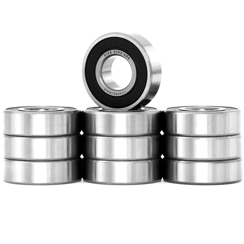 Xike 6203-2RS Bearings 17x40x12mm - Image 1