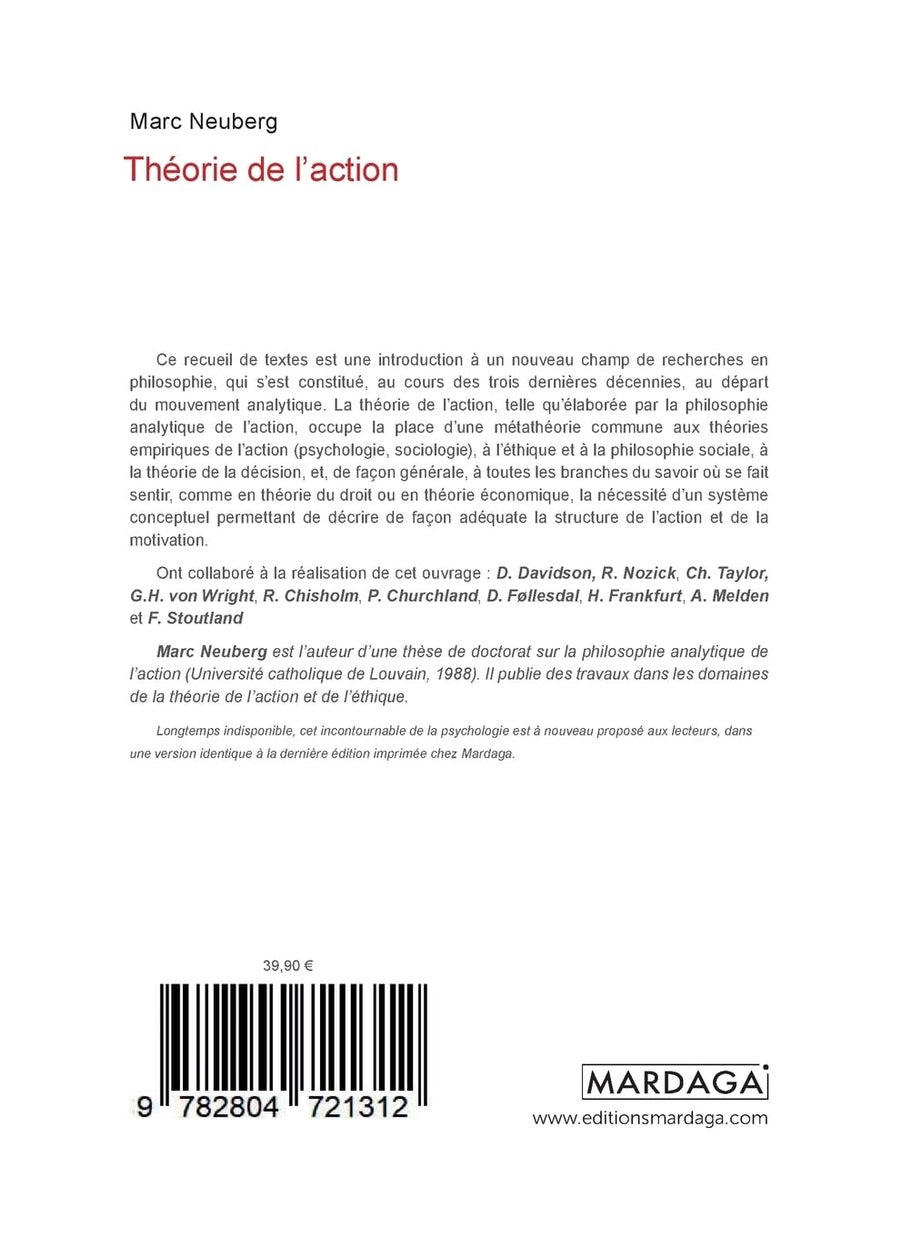 Théorie de l'action  - Image 2