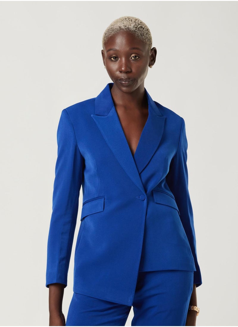 IZEL - Cobalt Two-piece Suit Set with pants - Image 1
