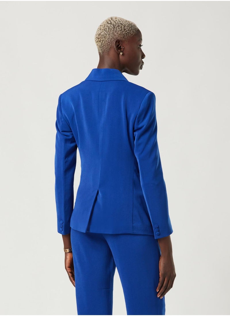 IZEL - Cobalt Two-piece Suit Set with pants - Image 1