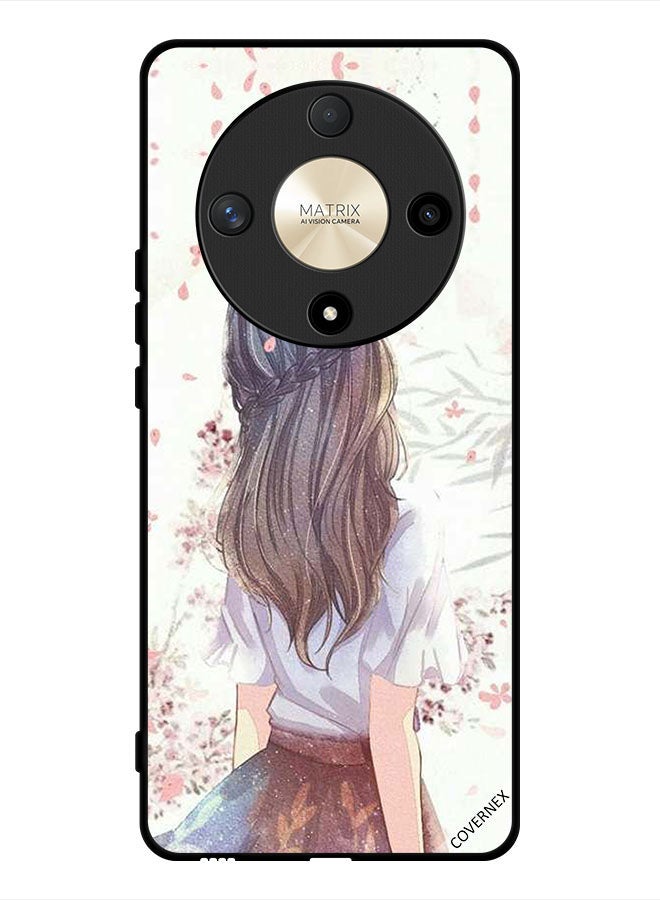 Covernex Protective Case Cover For Honor X9b Cute Girl In Deep Thinking - Image 1