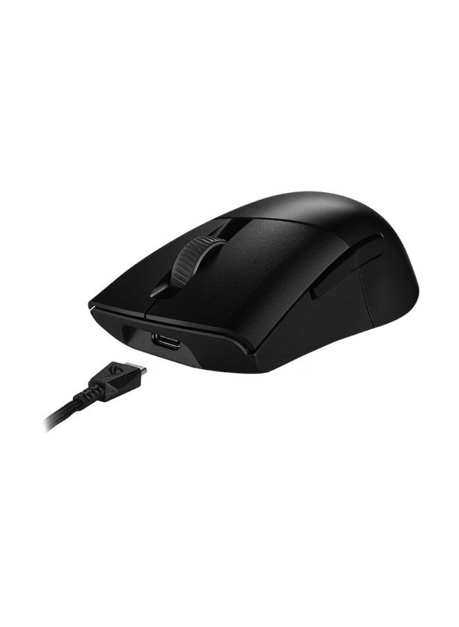 Rog Yuelian Aimpoint 36k Sensor Wireless Bluetooth Tri-mode Gaming Mouse, Rog Handheld Mouse, Rgb, Replaceable Micro Switch, 75g Lightweight, Midnight Black - Image 2