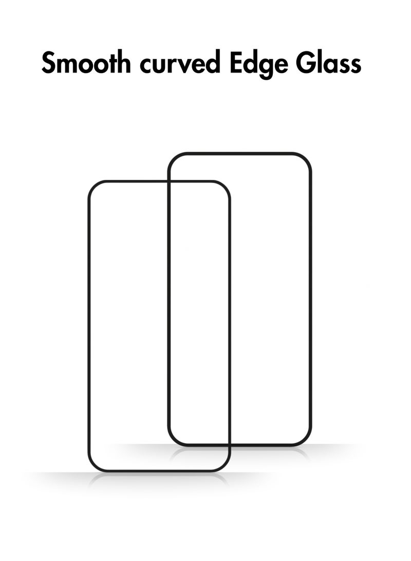 3 in 1 Pack for REDMI 15, 2 pcs Screen Protector with Gripped Silicon Protective Cover for Phone - (Gray) - Image 2