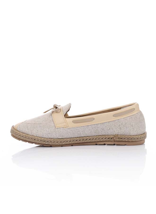 ICE CLUB ICE CLUB Heritage Bow Slip-Ons - Begie - Image 4